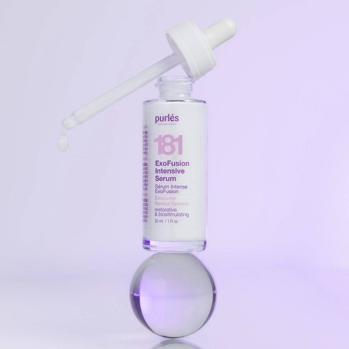 181 Purlés ExoFusion Intensive Serum Екзосомний інтенсивний сироватка зі зміцненням  та відновленням 30 мл
