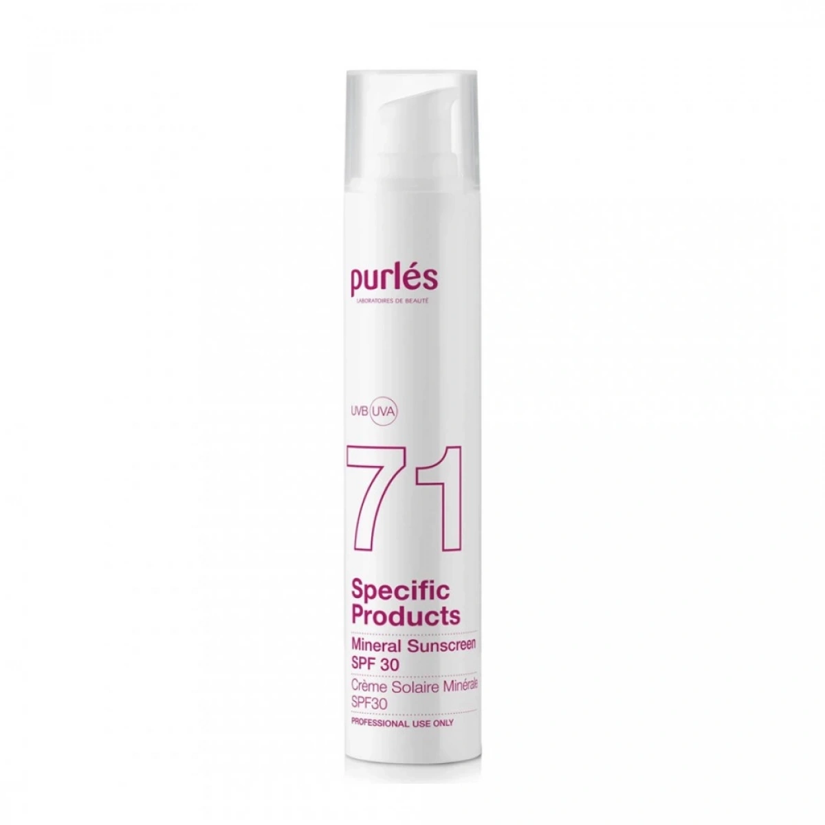 71 Purlés SPF 30 Mineral Sunscreen 50 ml