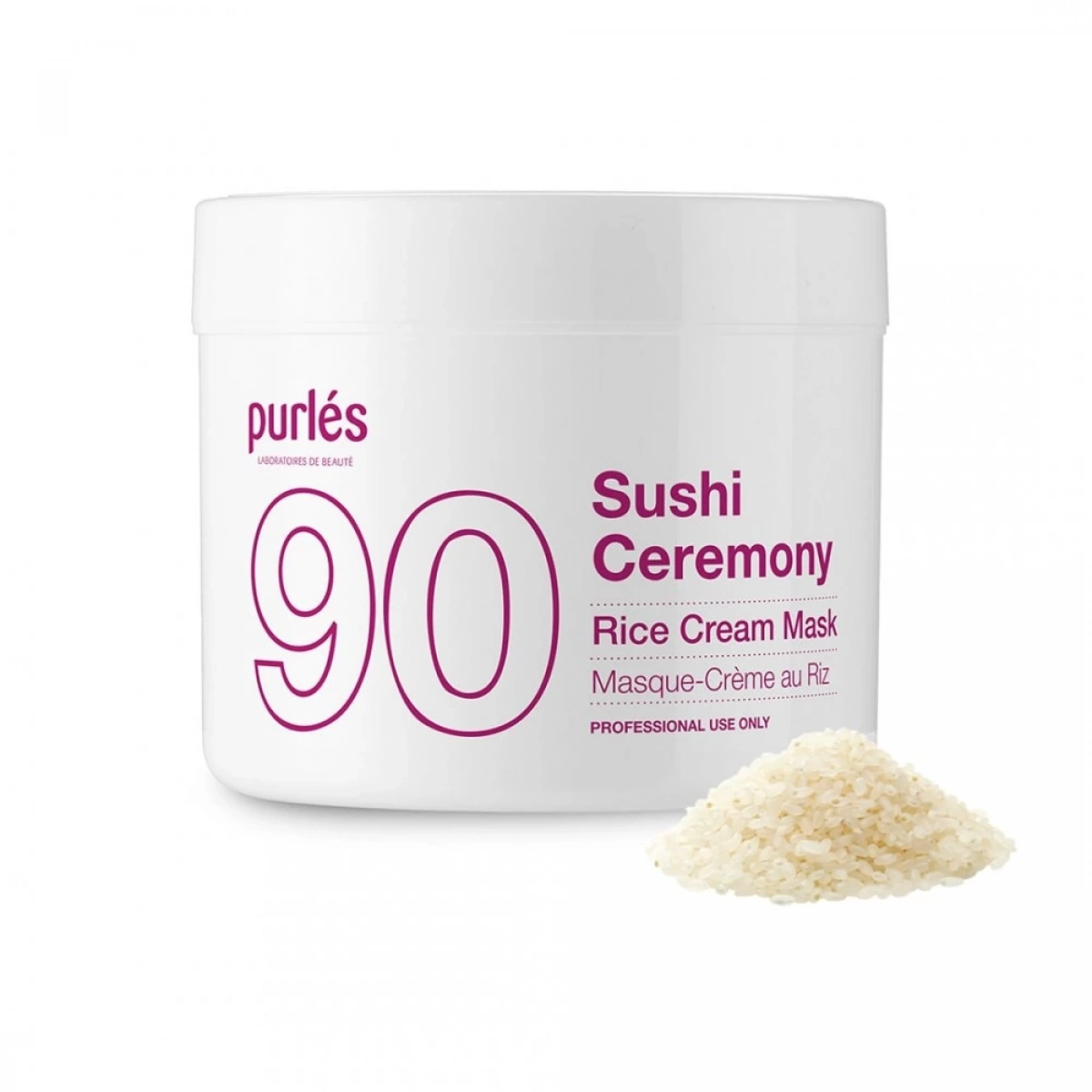 90 Purlés Rice Cream Mask Рисовая крем маска омолаживающая 200 ML