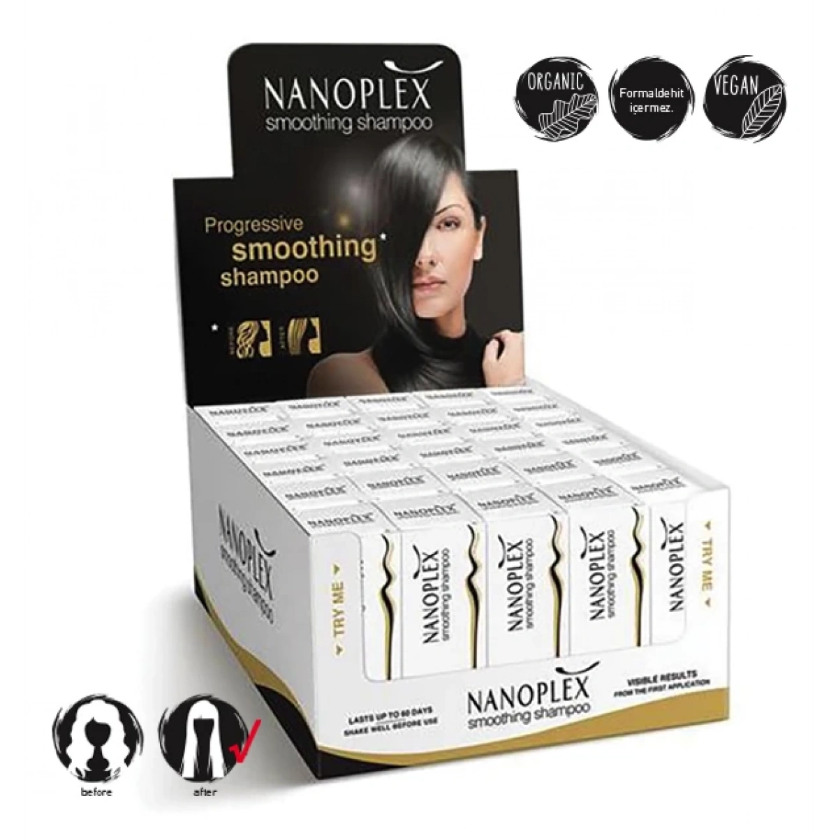 Design Look Nanoplex Smoothing Pürüzsüzleştirici Şampuan Formaldehitsiz 100 ML