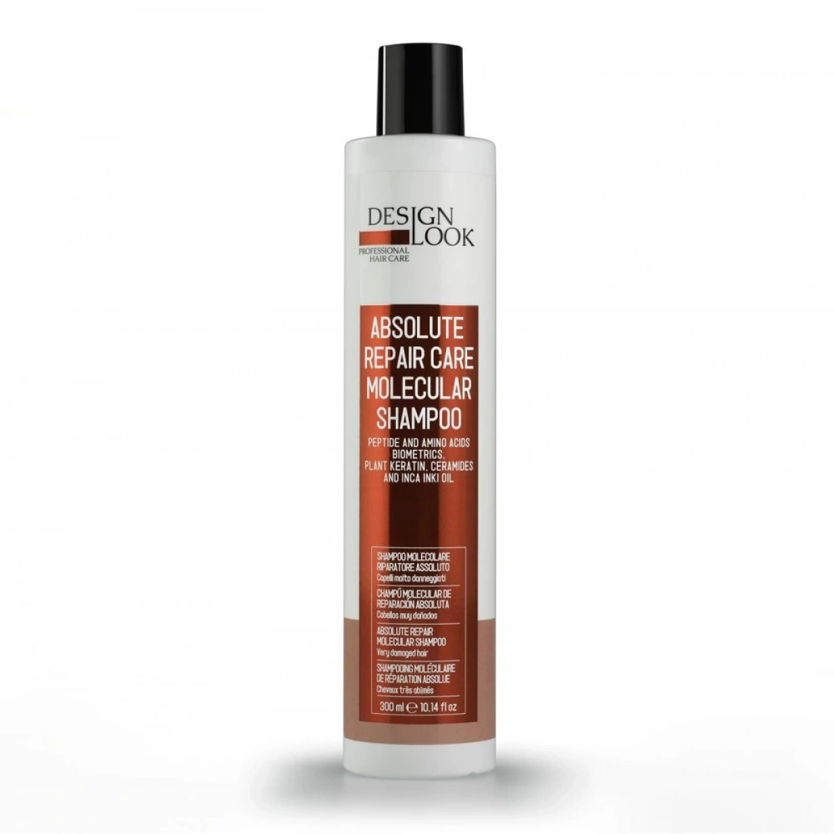 Designlook Absolut Repair Care Molecular Çok Hasarlı Saçlar için Yoğun Onarıcı Şampuan 300 ml
