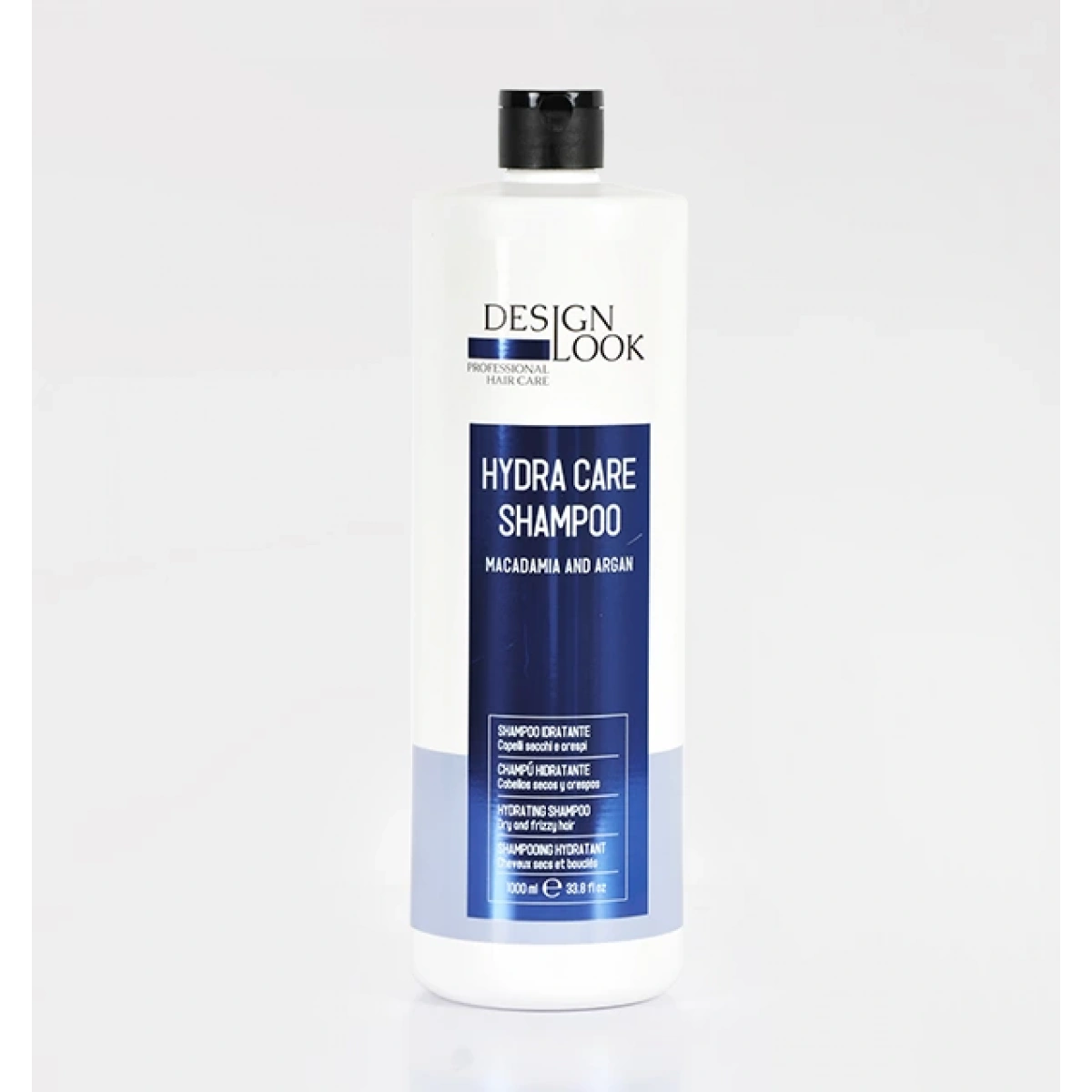 Designlook Hydra Care Увлажняющий разглаживающий шампунь для сухих волос 1000 ML