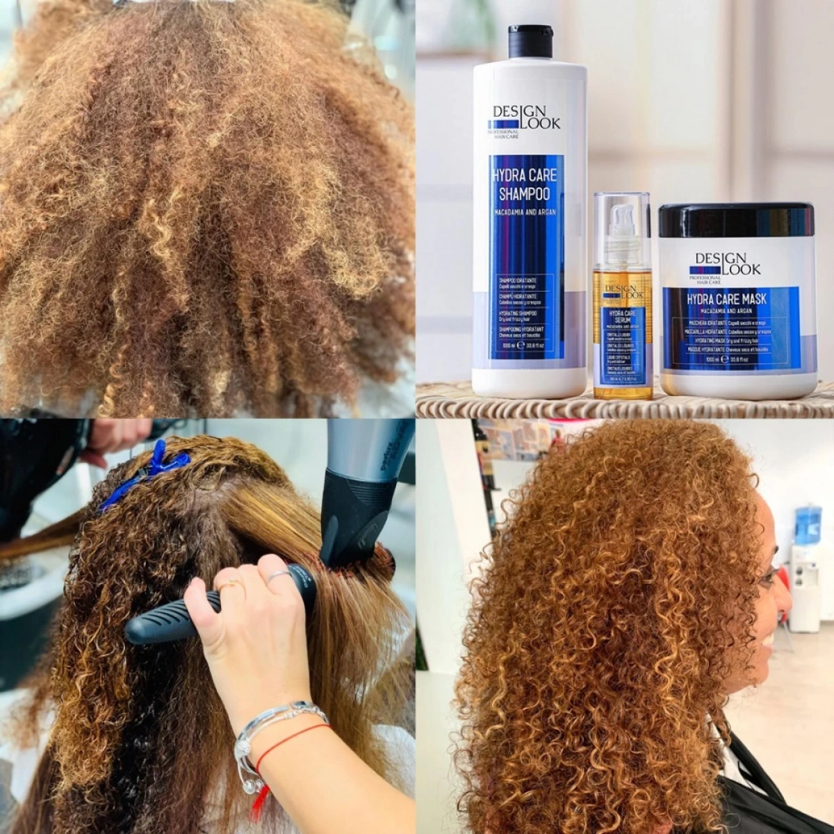 Designlook Hydra Care Feuchtigkeitsspendende Haarmaske für trockenes Haar 1000 ML