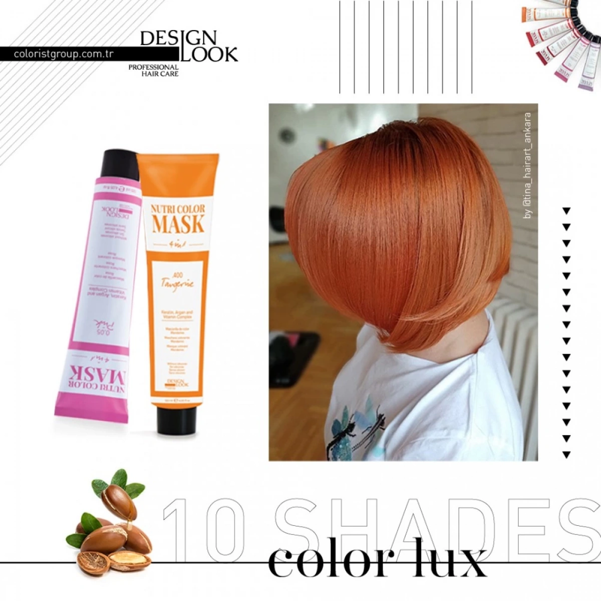 Designlook Nutri Color 4 in 1 Mask Formula  120 ML