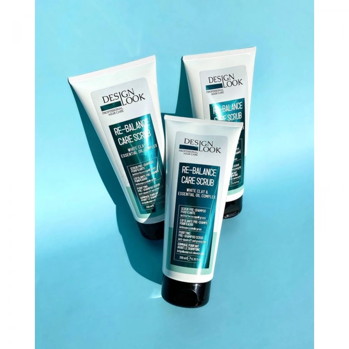 DesignLook ReBalance Scrub Saç Derisi için Detoks Jel Peeling 200 ML