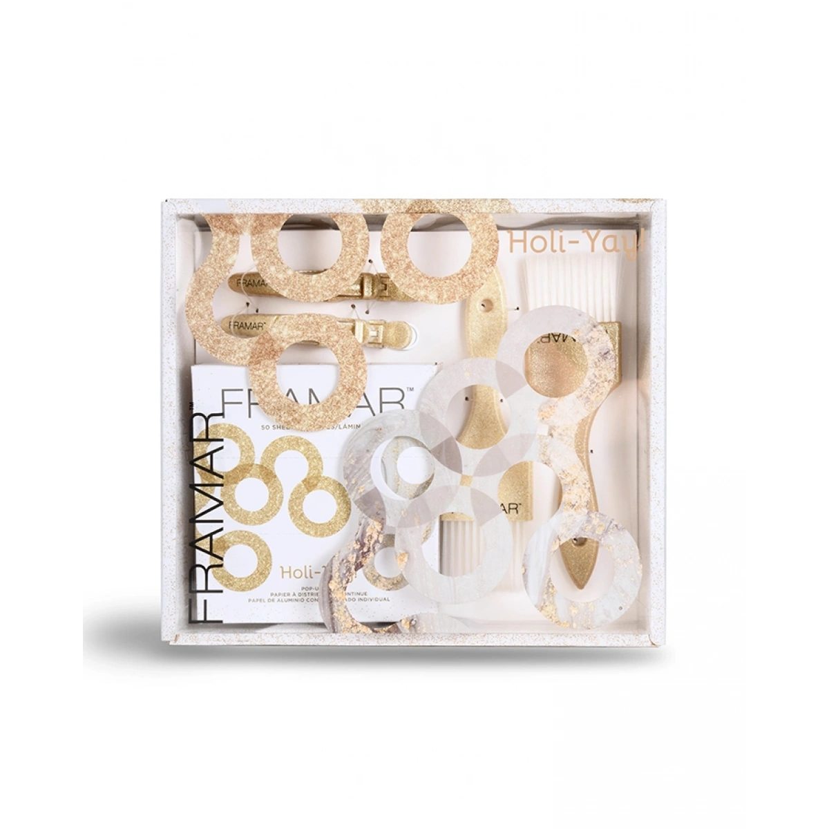 Framar Holi-Yay Gold Haarfärbemittel-Set | Professionelle Haarfärbemittel-Zubehör