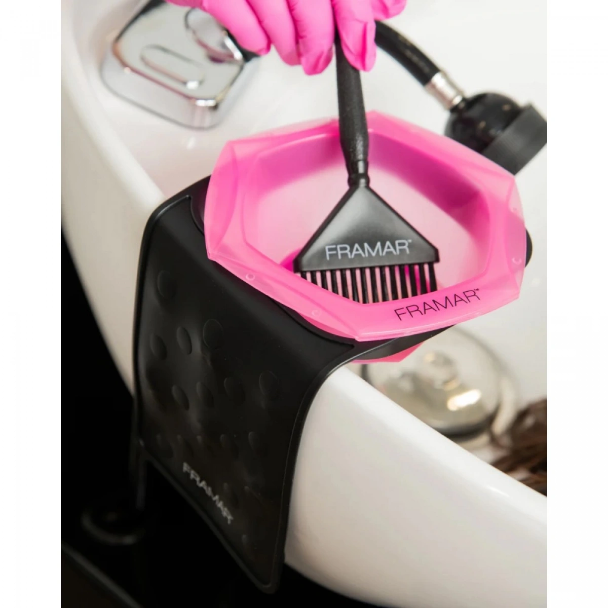 Framar Toning Tub Set includes 1 sleeve & 2 color bowls