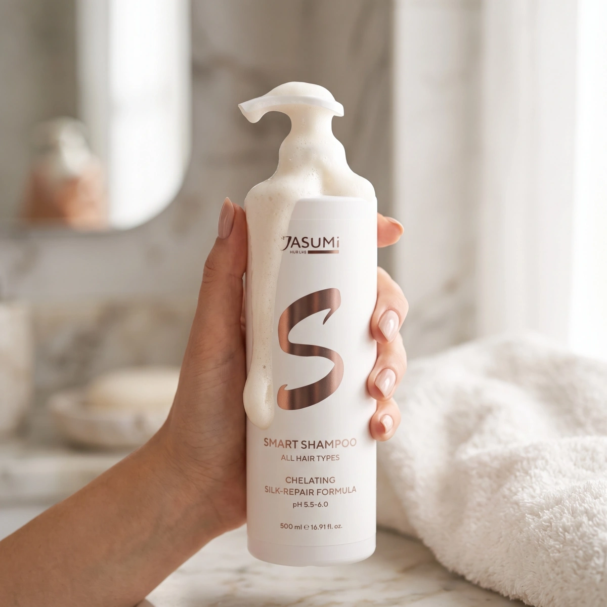 JASUMI Smart Shampoo Chelating Complex | Arındırıcı ve Onarıcı Şampuan 500 ml