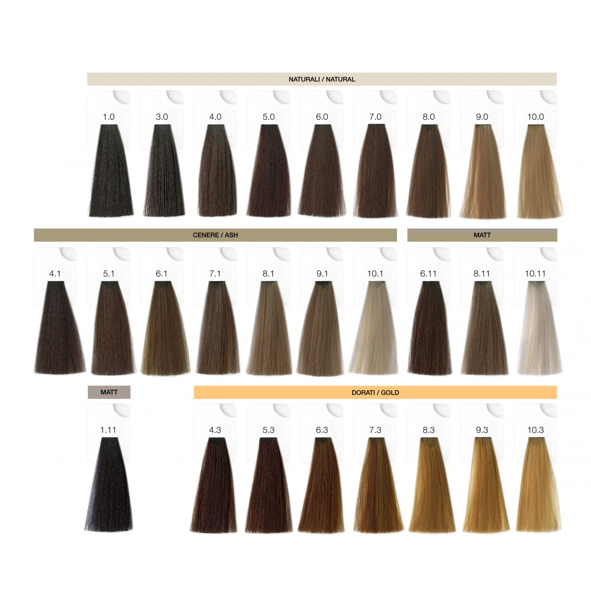 NYCE Color HD Farbpalette