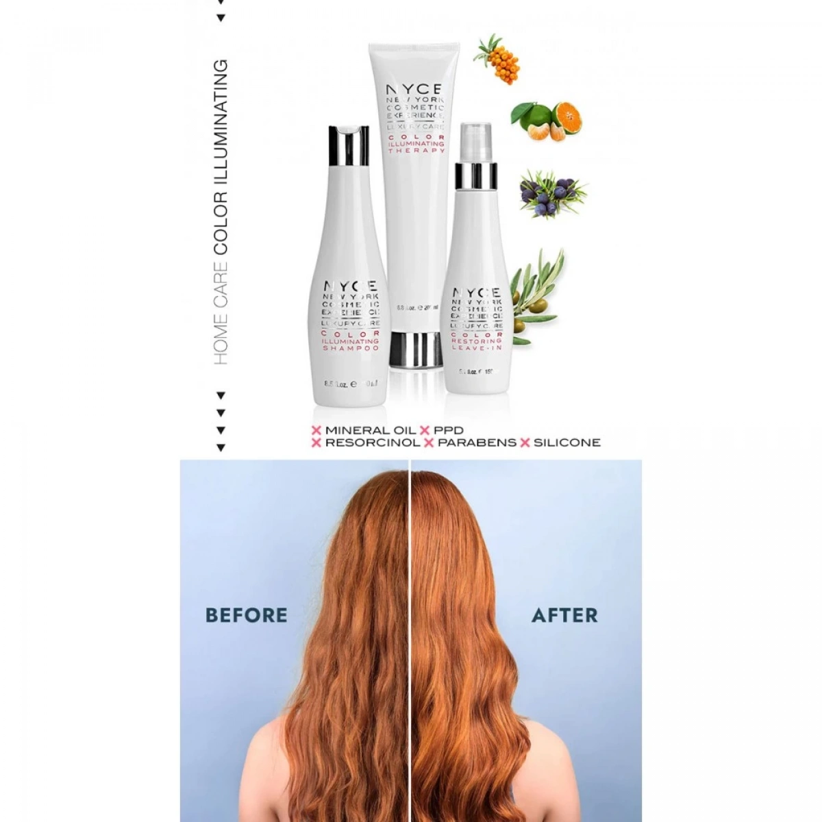 NYCE Color Illuminating Color Protection Shampoo 250 ml