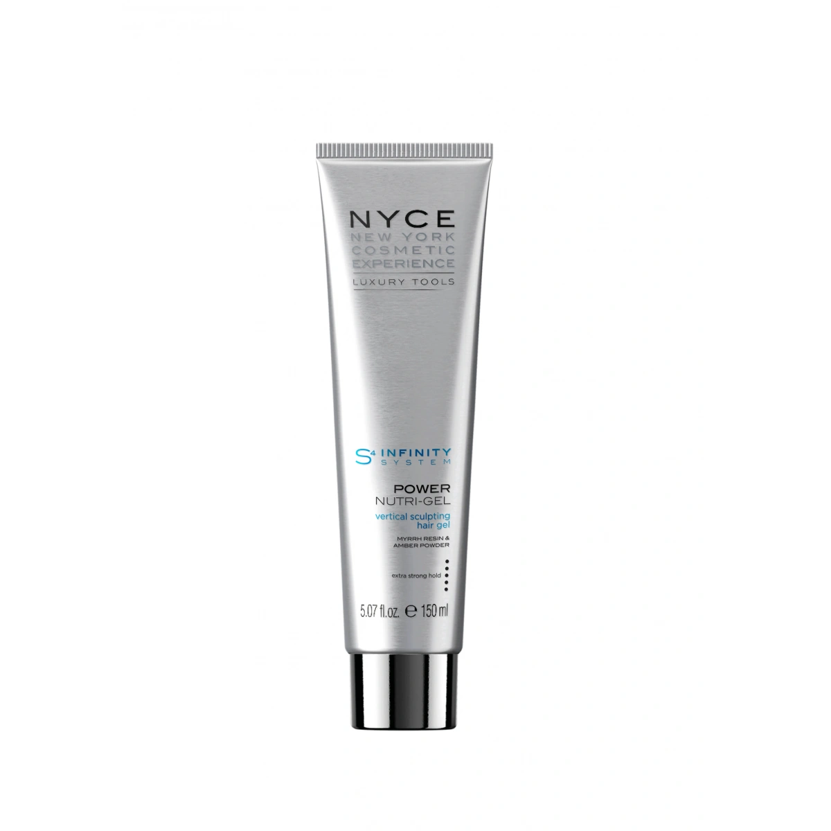 NYCE Power Nutri Gel Гель экстра-сильной фиксации на водной основе для создания рельефных и вертикальных эффектов 150 ML