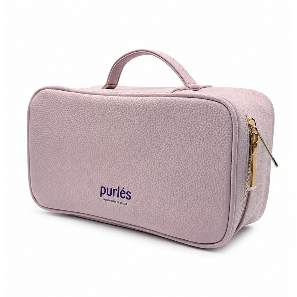 Purlés Cosmetic Bag Deri Kozmetik Çantası