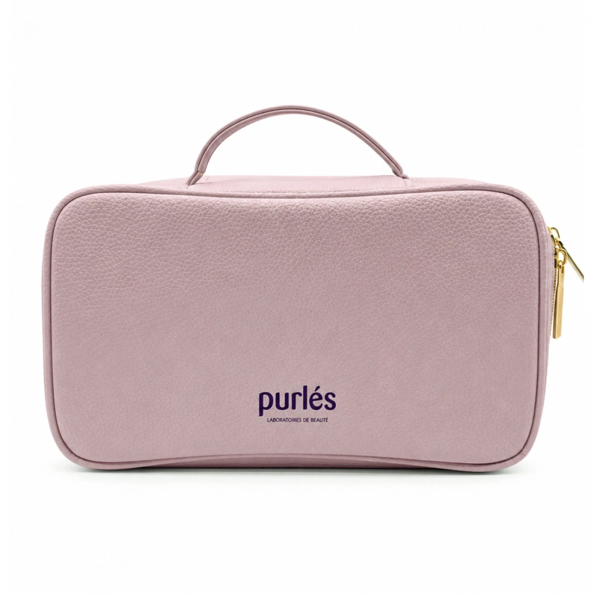 Purlés Cosmetic Bag Deri Kozmetik Çantası