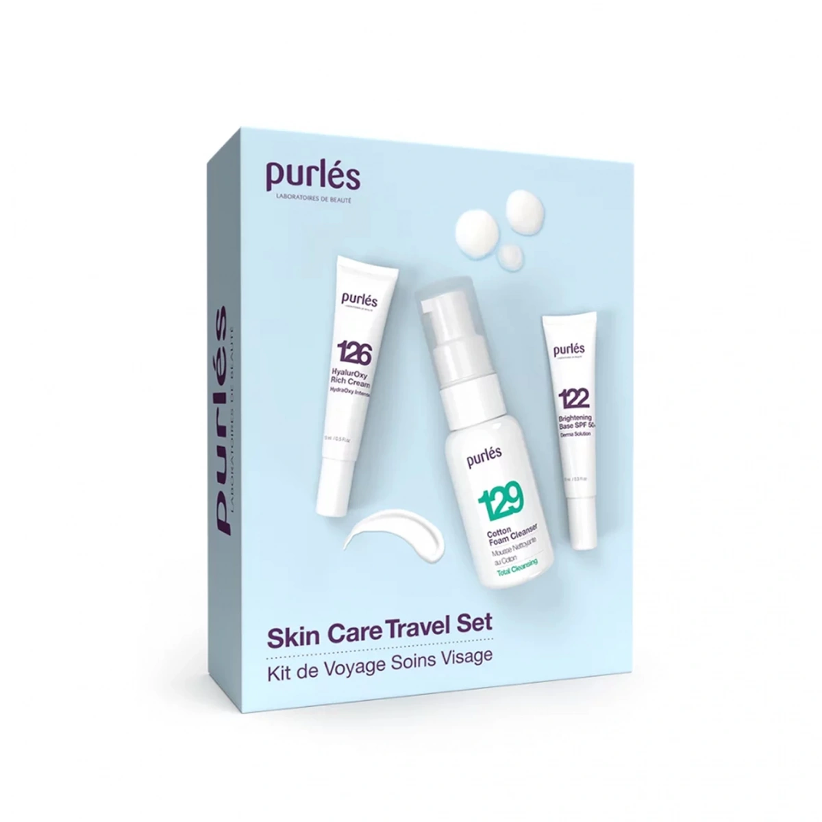 Purlés 3 in 1 Skin Care Set 3в1 Набор для ухода лица