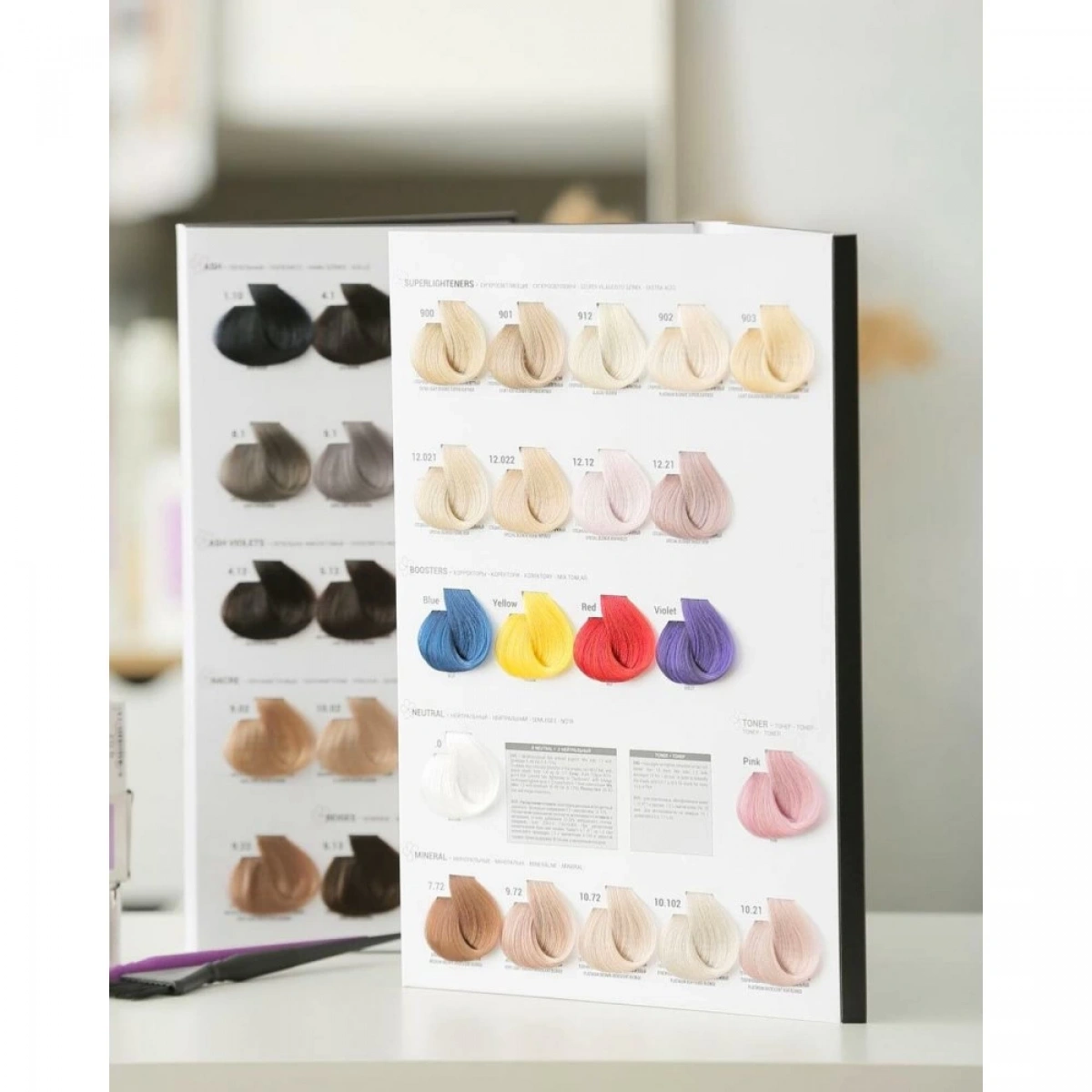 TiareColor Color Chart Büyük Renk Kartelası 129 Renk