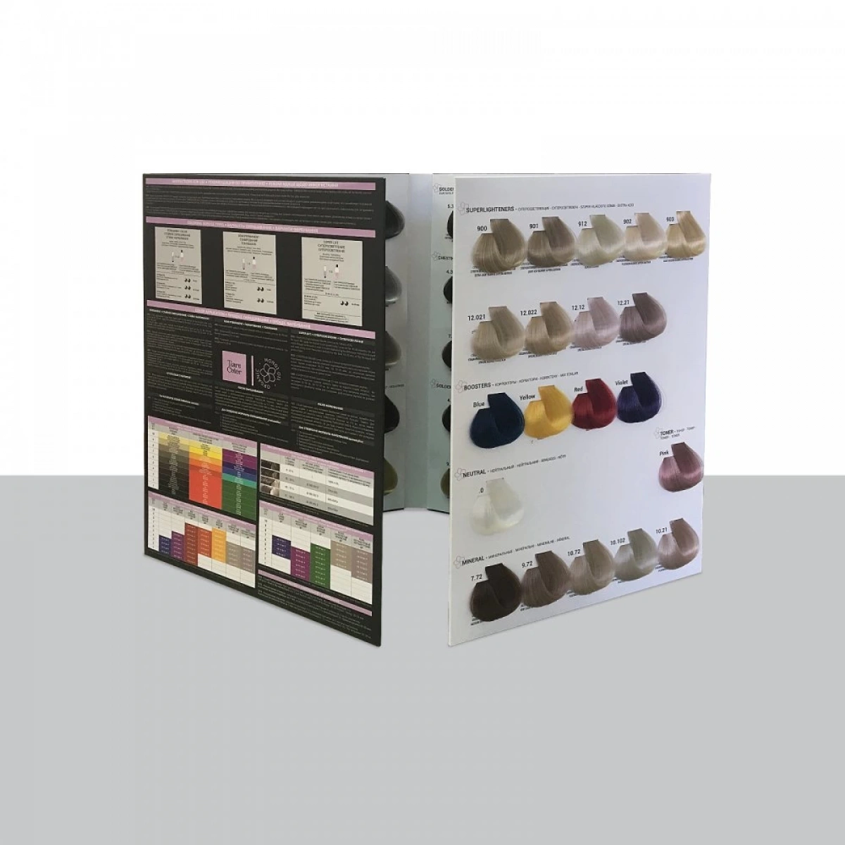 TiareColor Color Chart Büyük Renk Kartelası 129 Renk