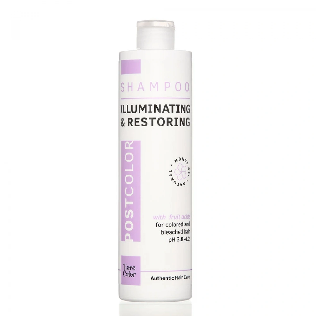 TiareColor Post Color Nachbehandlungsfarbe Illuminierendes und Schützendes Shampoo 500 ml