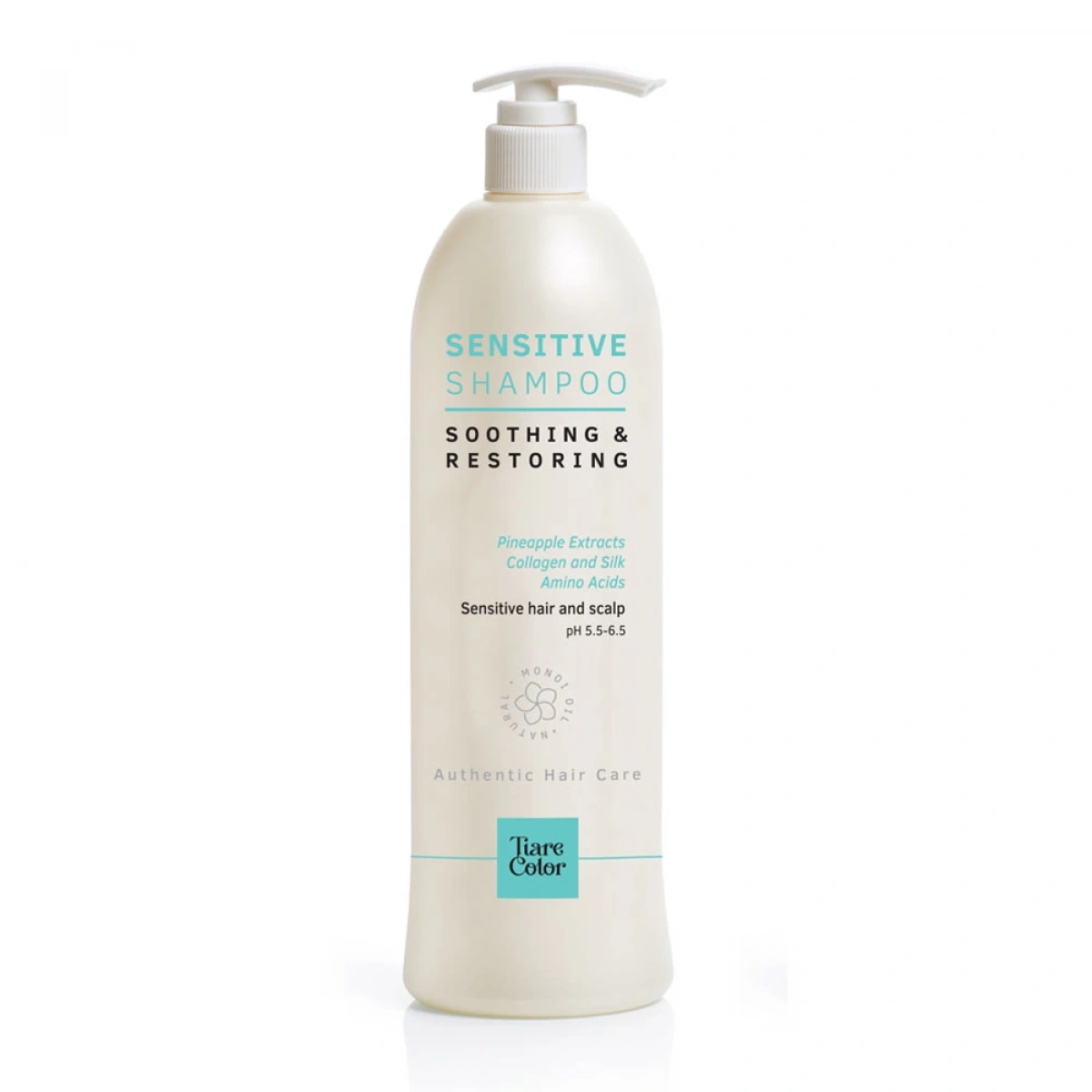 TiareColor Sensitive Empfindliches Shampoo für empfindliches Haar und Kopfhaut 1000 ML