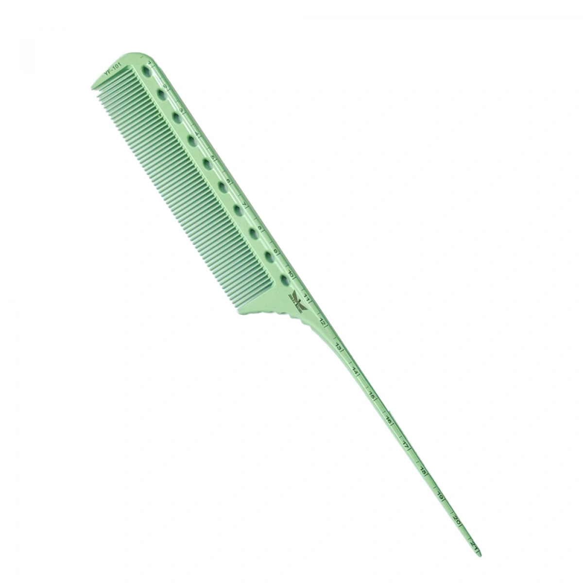 YFDY YF-101 Karbon Antistatik Saç Kesim Tarağı Mint