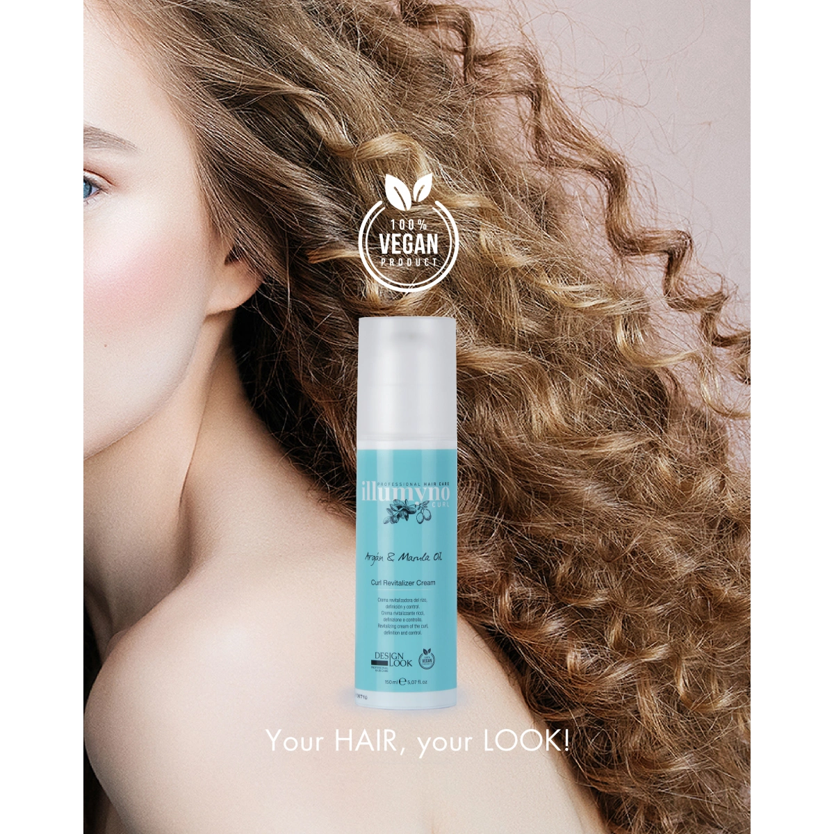 Designlook Illumyno Curl Cream Lockencreme 150 ML
