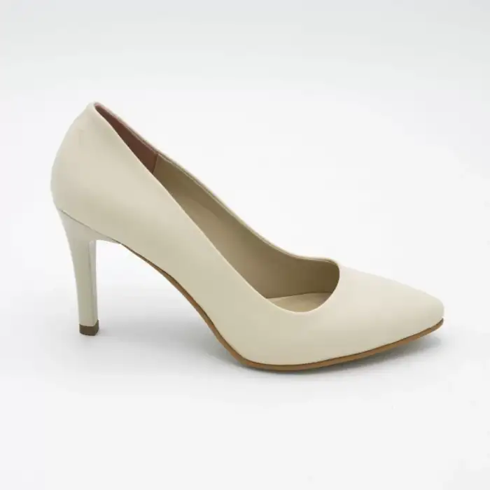 95 HNM Klasik Bayan Ayakkabı Ten Stiletto