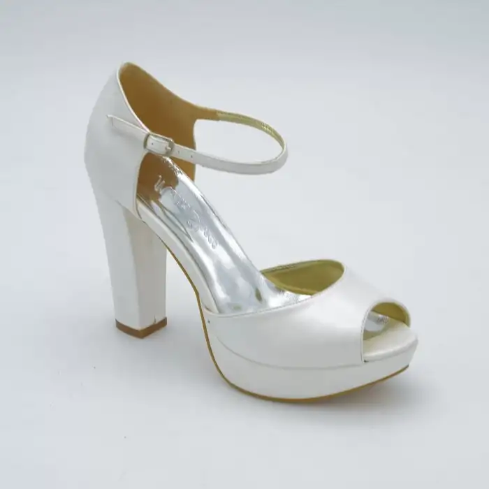 4572 Abiye Bayan Ayakkabı Sedef 11,5 cm