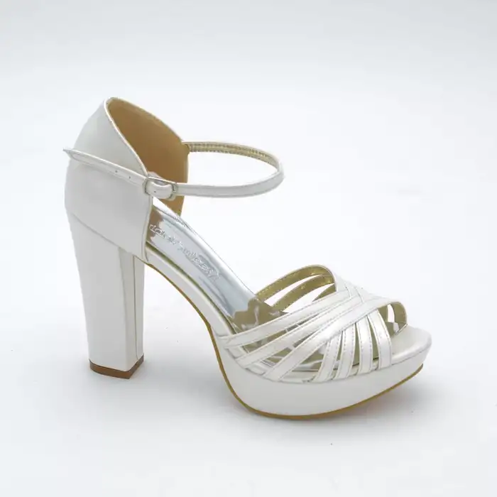 4896 Abiye Bayan Ayakkabı Sedef 11,5 cm