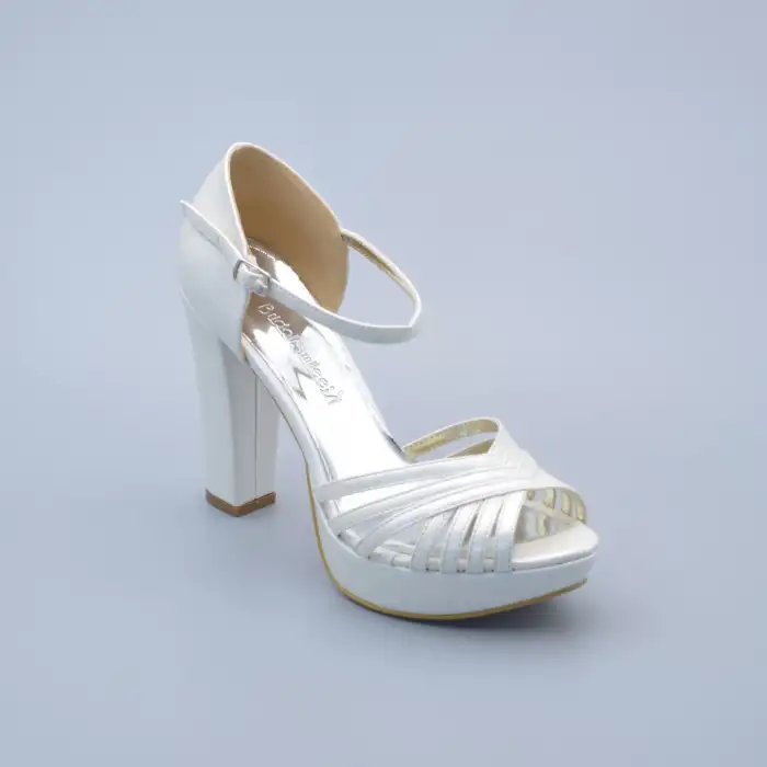 4896 Abiye Bayan Ayakkabı Sedef 11,5 cm