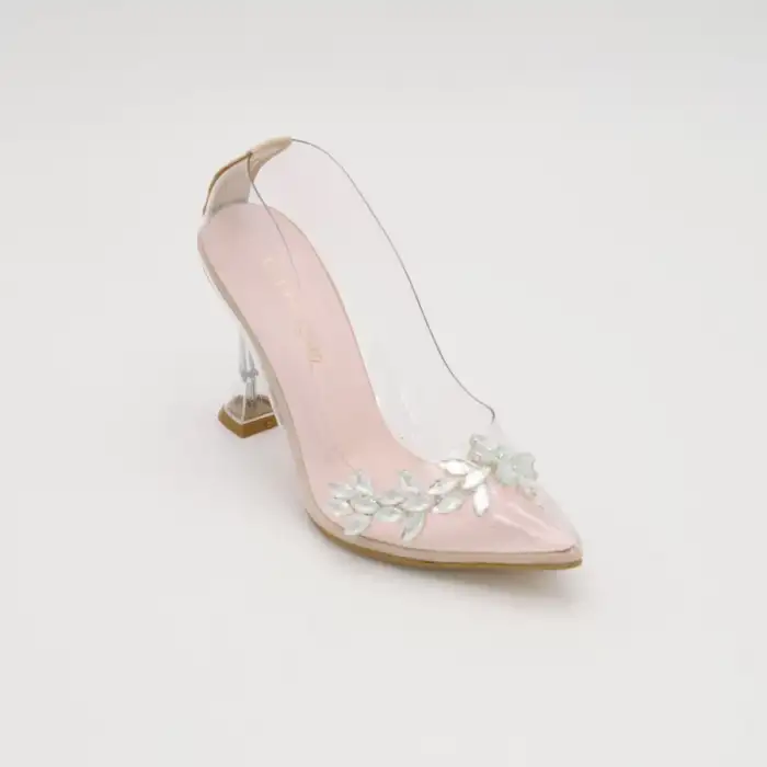 ULS Bayan Şeffaf Stiletto 9 cm