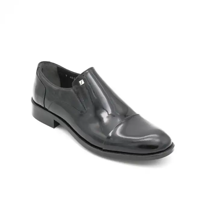 4555 Fosco Klasik Erkek Ayakkabı Siyah Rugan