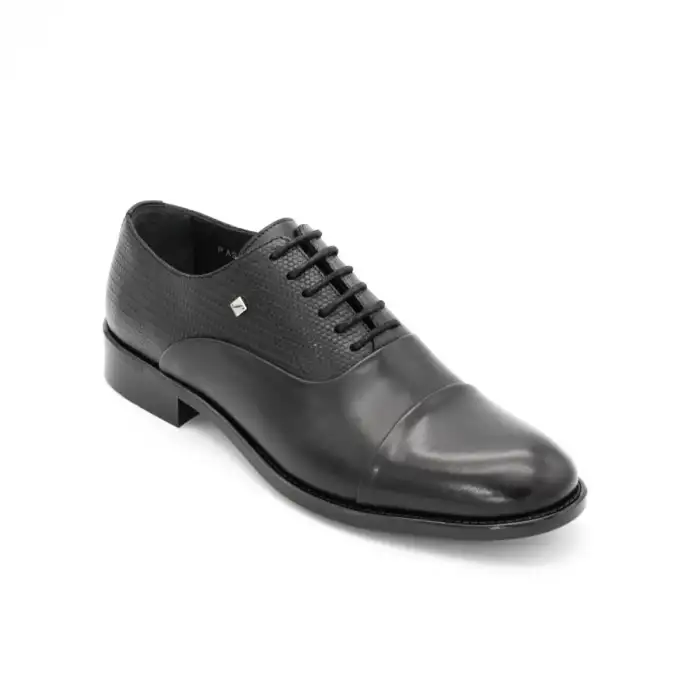 2081 Fosco Klasik Erkek Ayakkabı Siyah