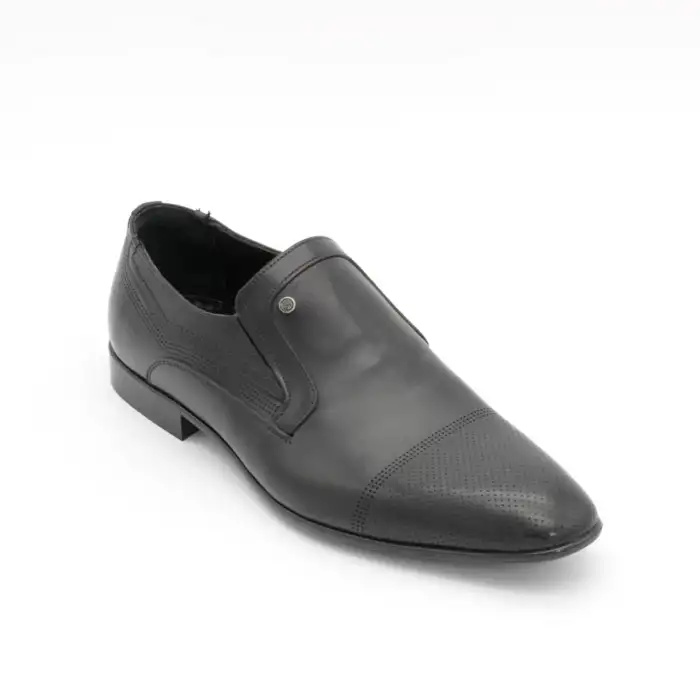 Mokasen Düz RSC Erkek Ayakkabı Siyah