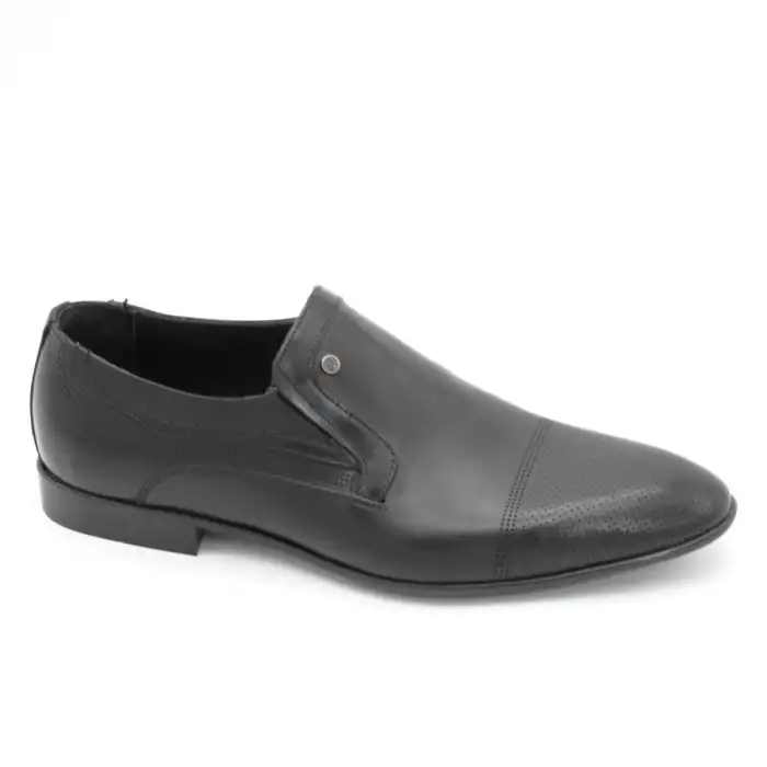 Mokasen Düz RSC Erkek Ayakkabı Siyah