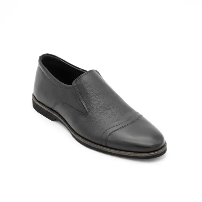 19070 RGR Erkek Ayakkabı Siyah Poli