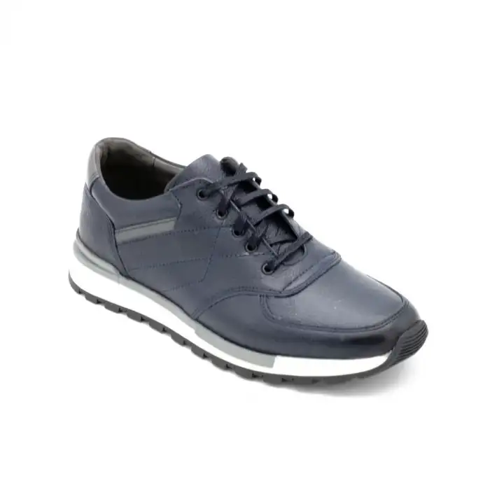 1922 SLR Hakiki Deri Erkek Ayakkabı Lacivert