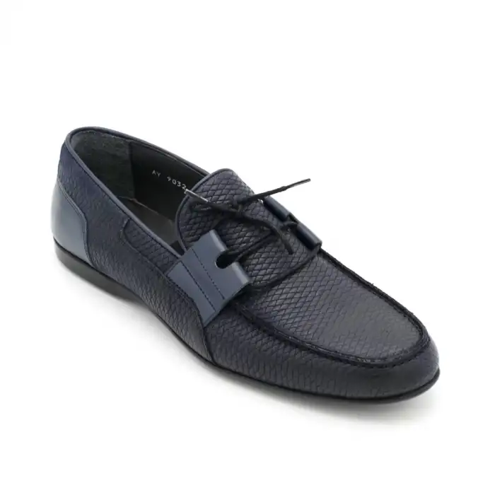 9032 Fosco Erkek Loafer Ayakkabı Lacivert