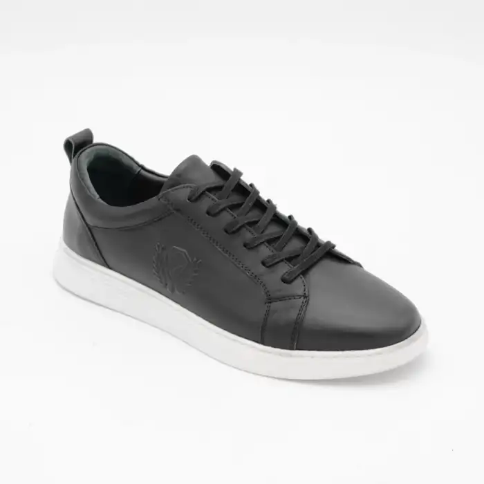 301 MLP Hakiki Deri Casual Erkek Ayakkabı Siyah