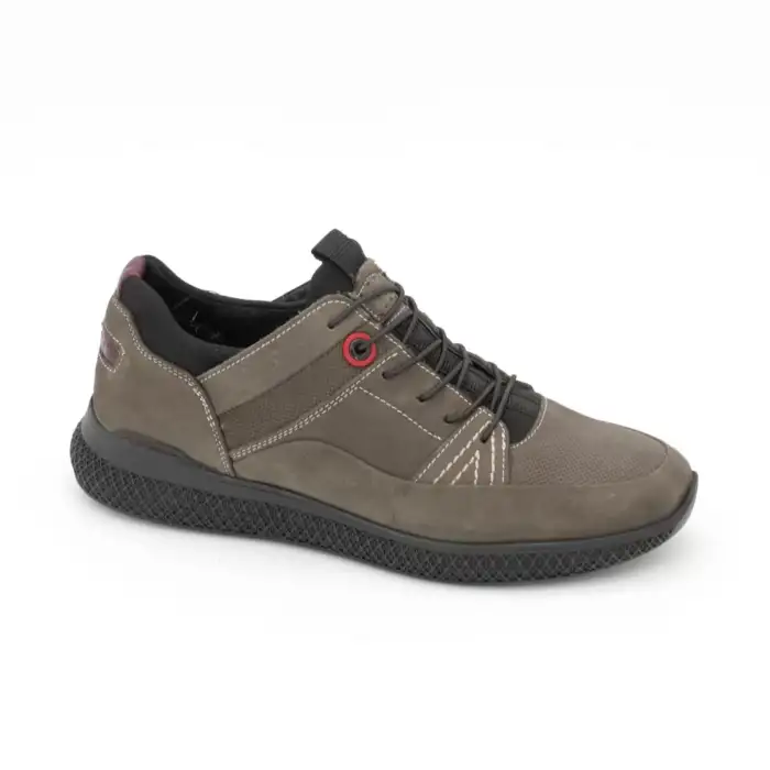 5362 Pepita Hakiki Deri Kışlık Erkek Ayakkabı Kum Nubuk