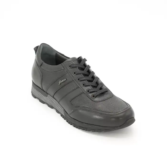 2513 Fosco Erkek Ayakkabı Siyah Casual