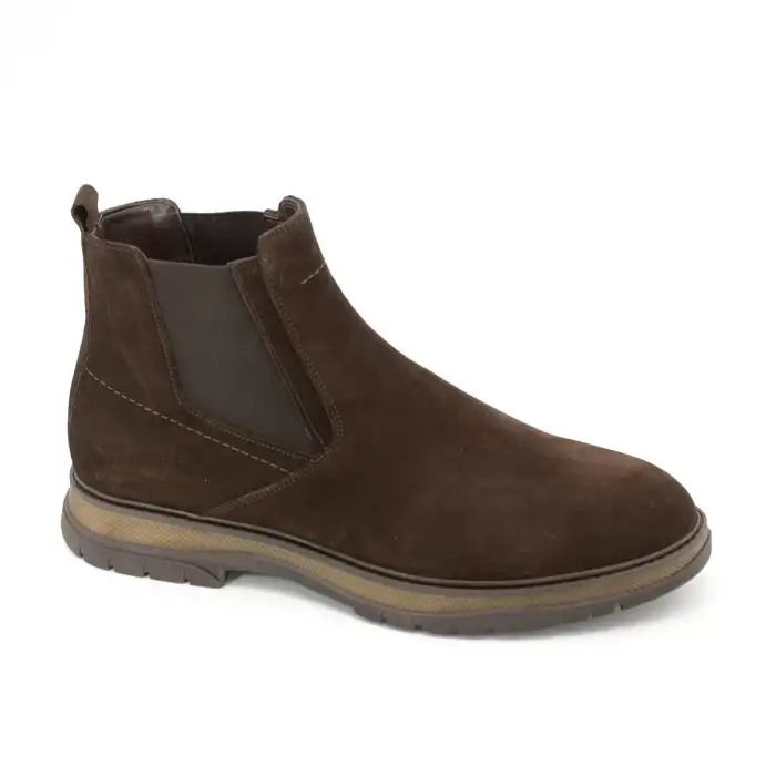 2603 Fosco Erkek Chelsea Bot Kahve Süet