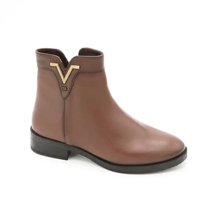 21893 SRK Hakiki Deri Bayan Bot Taba