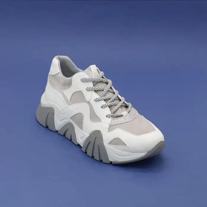 SMS 59130  Bayan Spor Ayakkabı Beyaz