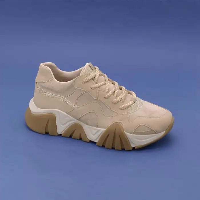 SMS 59130  Bayan Spor Ayakkabı Bej