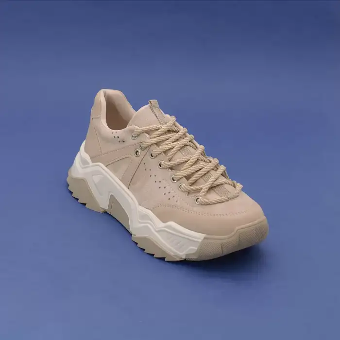 SMS 65119  Bayan Spor Ayakkabı Bej