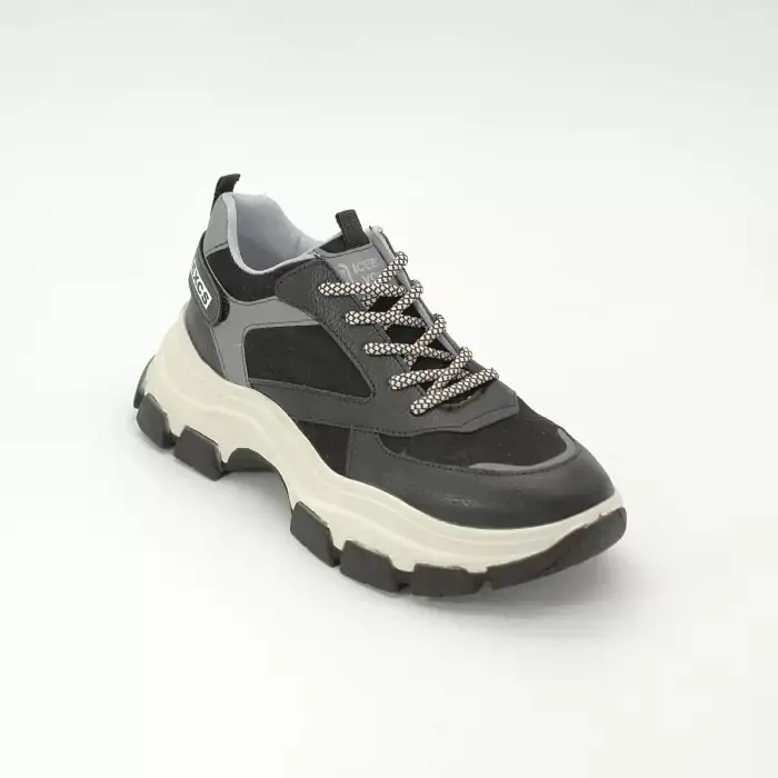 SMS 58128  Bayan Spor Ayakkabı Siyah