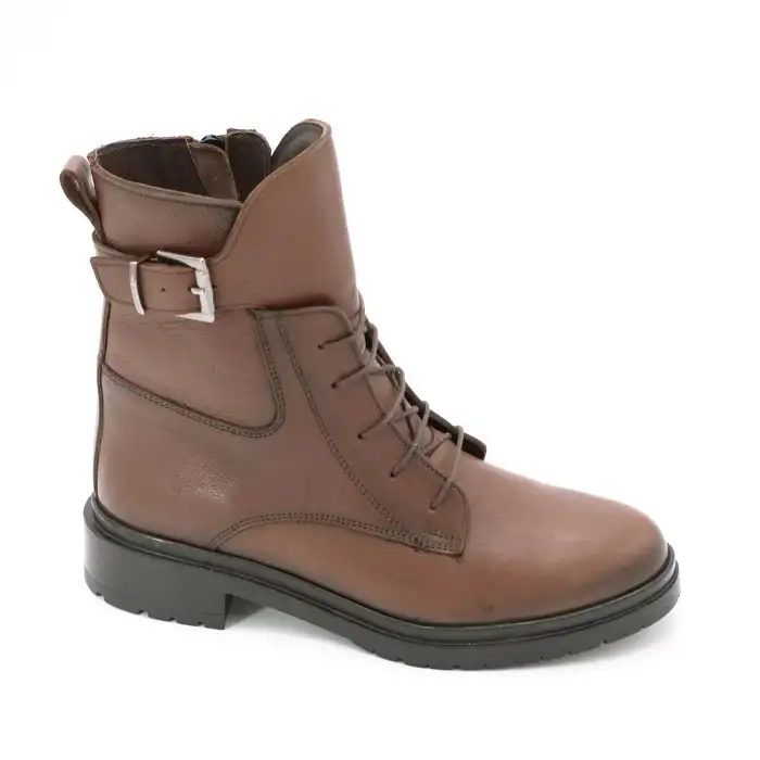 7211 SRK Hakiki Deri Bayan Bot Taba