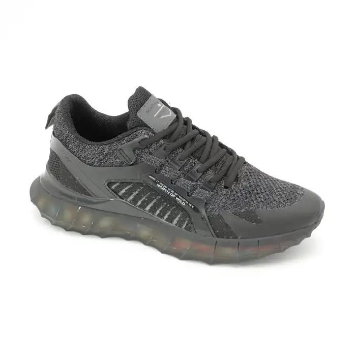 Polkadot North of Wild Erkek Spor Ayakkabı Siyah