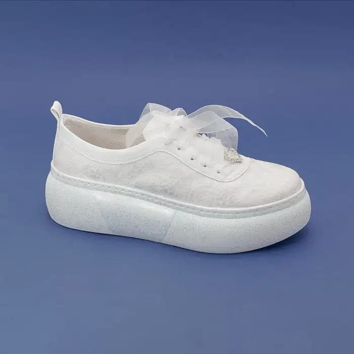 Gelin Ayakkabı 5 cm Güpür