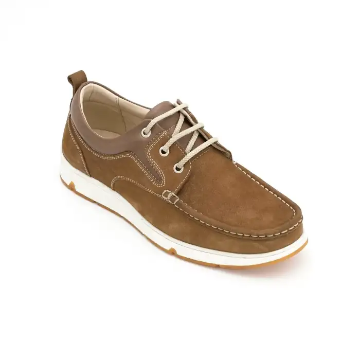 71135-2 FTF Erkek Ayakkabı Tütün Nubuk Bağlı