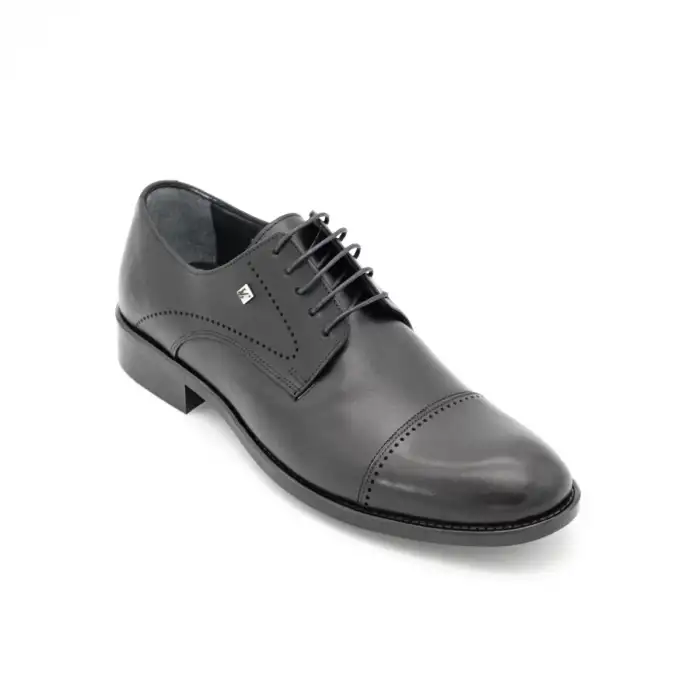 8550-2 Fosco Klasik Erkek Ayakkabı Siyah